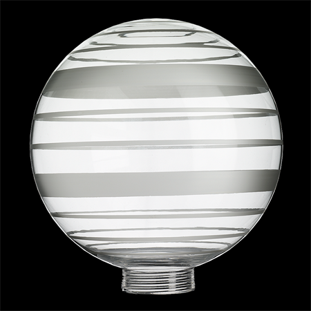 Glob glas 125mm vitrandig